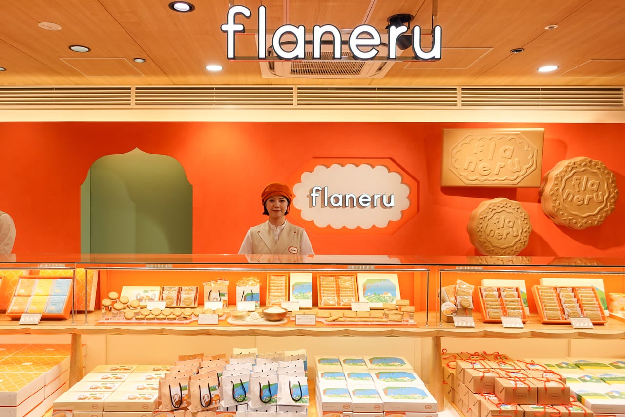 老舗洋菓子メーカー「エーデルワイス」の新ブランド「フラネル」阪神梅田本店に誕生