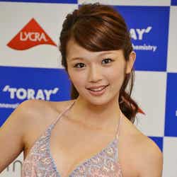 東レ2012年の水着キャンペーンガールに選ばれた北山詩織