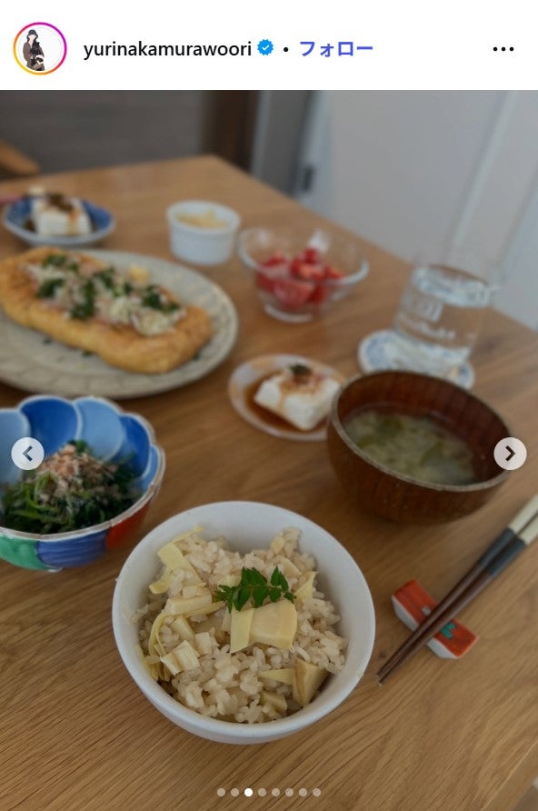 中村ゆりInstagramより