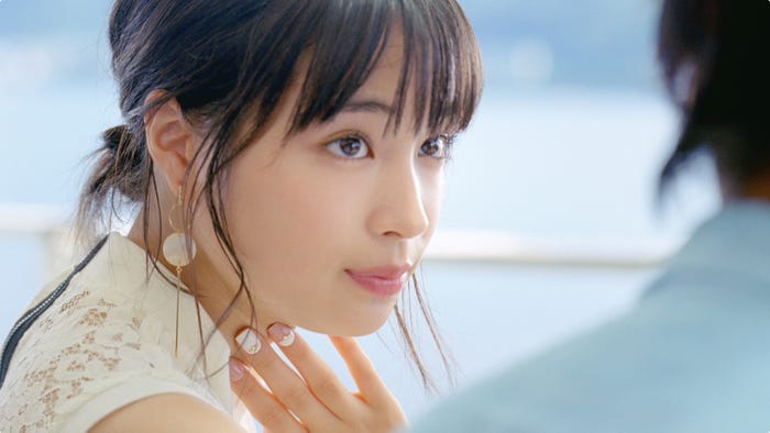広瀬すず/新TVCMより(提供画像)