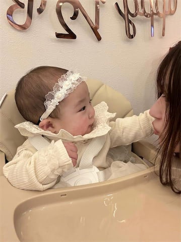 希空、生後6か月の妹・夢空ちゃんのハーフバースデーをお祝い「もう半年経つのかあ、、早いなあ」