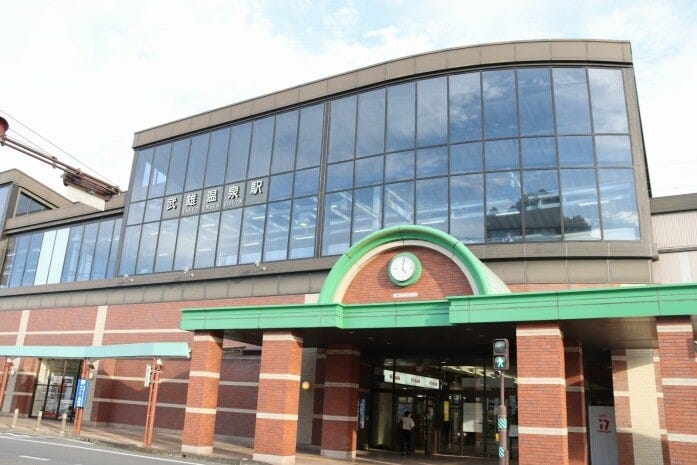 午後便の終点は武雄温泉駅