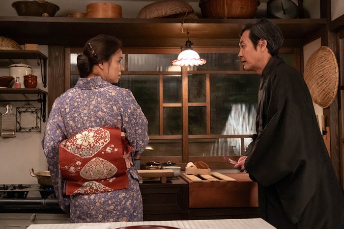 石田ゆり子、岡部たかし「虎に翼」第25話(C)NHK