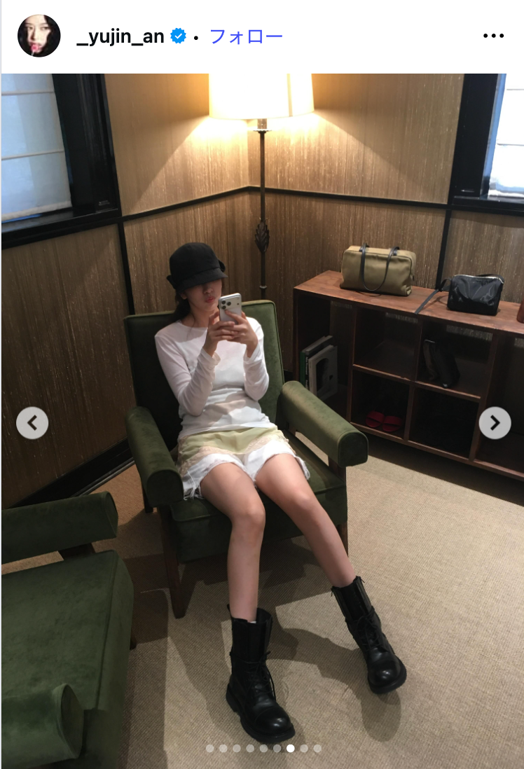 ユジンInstagramより
