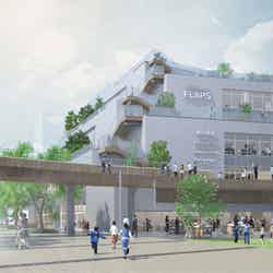 『FLAPS』イメージ Design by MOUNT FUJI ARCHITECTS STUDIO