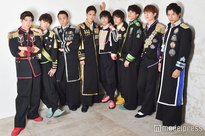 BOYS AND MEN(左から)辻本達規、小林豊、田中俊介、水野勝、本田剛文、平松賢人、吉原雅斗、土田拓海、勇翔 (C)モデルプレス