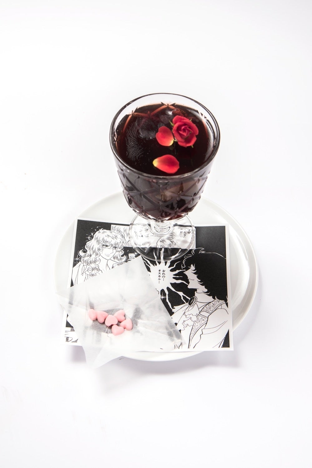 赤ワインと巨峰のゼリー「主よわれを地獄へ！！」1,166円（税込）（C）池田理代子プロダクション