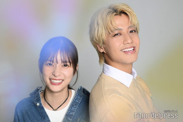 芳根京子、高橋海人(C)モデルプレス/【芳根】ヘアメイク:猪股真衣子(TRON)、スタイリスト:杉本学子(WHITNEY)【高橋】ヘアメイク:橋場由利佳、スタイリスト:丹ちひろ(YKP)