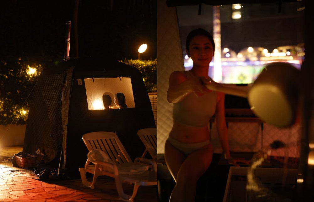 NAKED NIGHT SAUNA×HOTEL NEW OTANI -CITY RETREAT-／画像提供：ニュー・オータニ