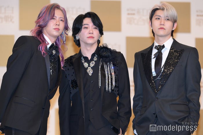 藤澤涼架、大森元貴、若井滉斗/Mrs. GREEN APPLE(C)モデルプレス