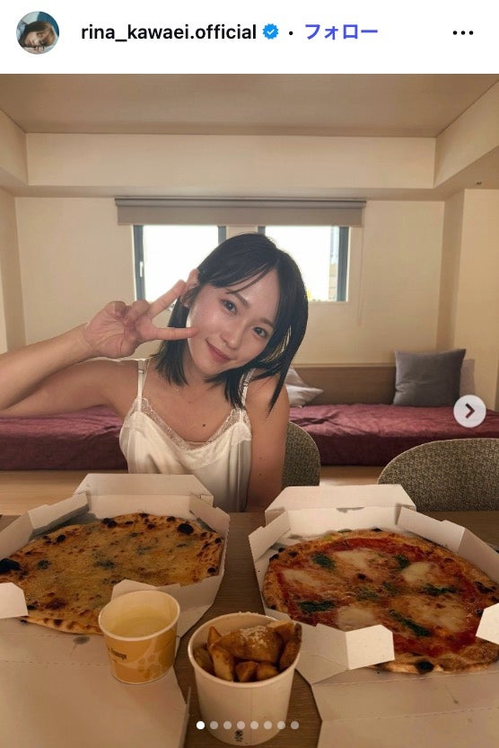 川栄李奈Instagramより