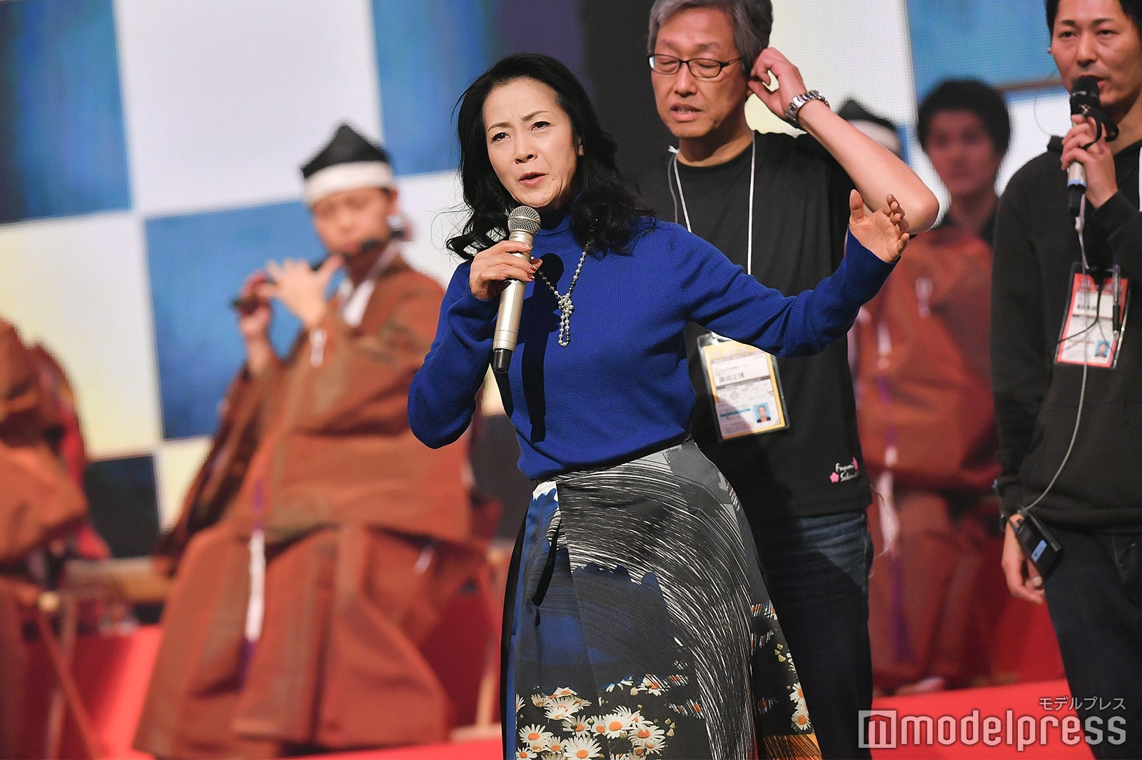 坂本冬美、King ＆ Princeとのコラボに期待 “紅白ネイル”で気合十分＜紅白リハ2日目＞