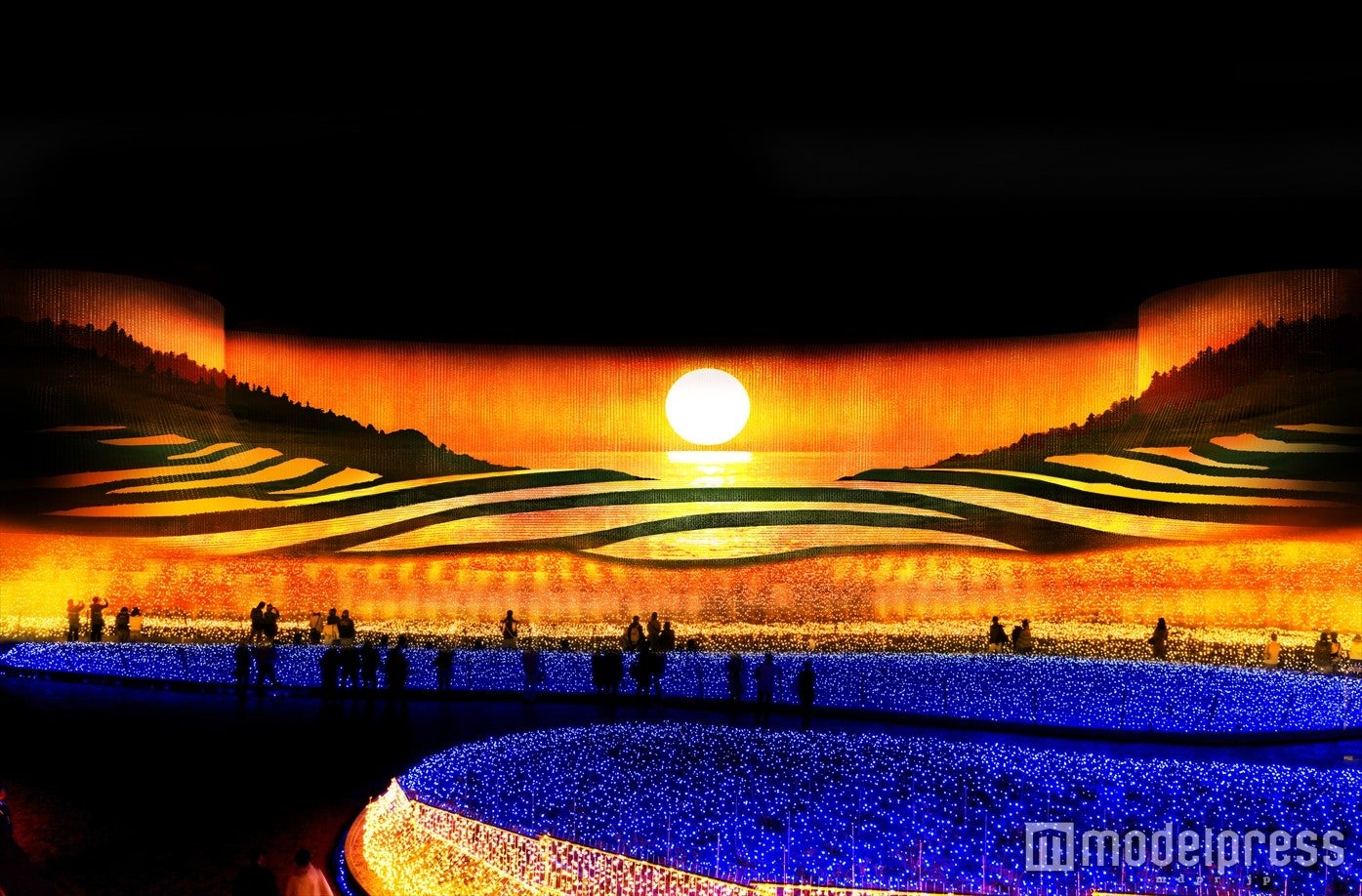 テーマ「大地」 棚田（日本）／画像提供：長島観光開発