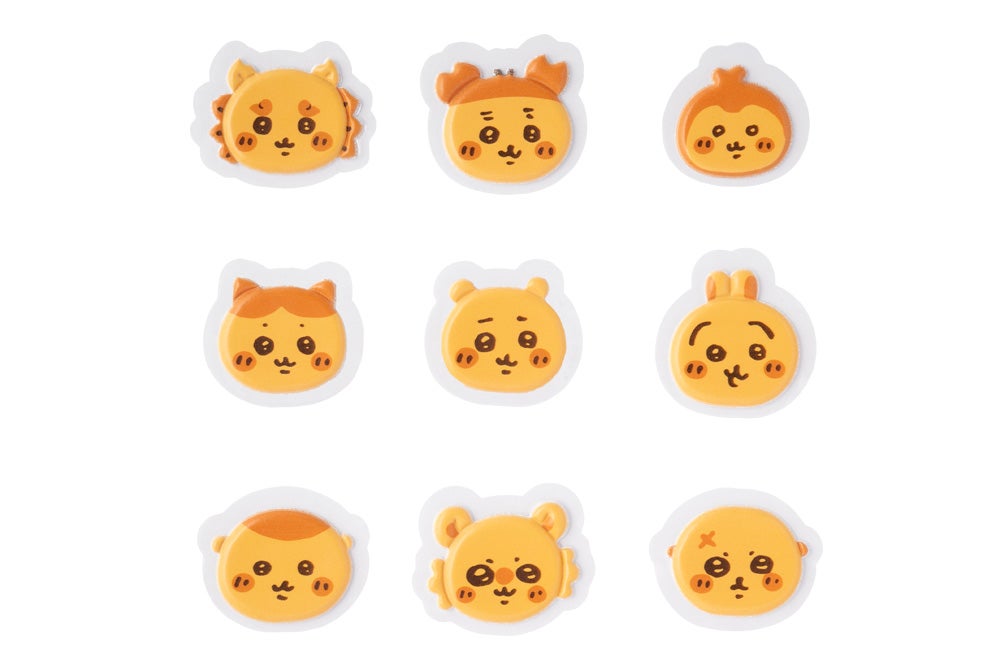 もっちりフレークシール（ちっちゃいパンなみんな）（C）nagano