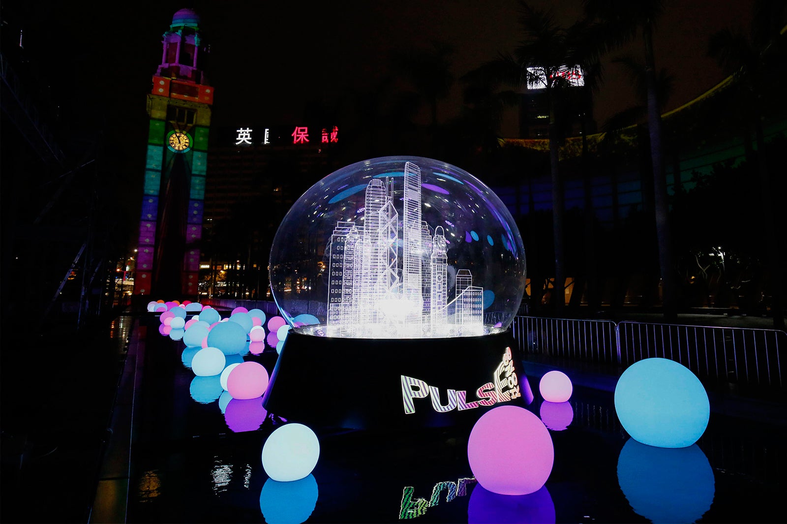 香港ウィンター・フェスタ「香港パルスライトショー」／画像提供：香港政府観光局