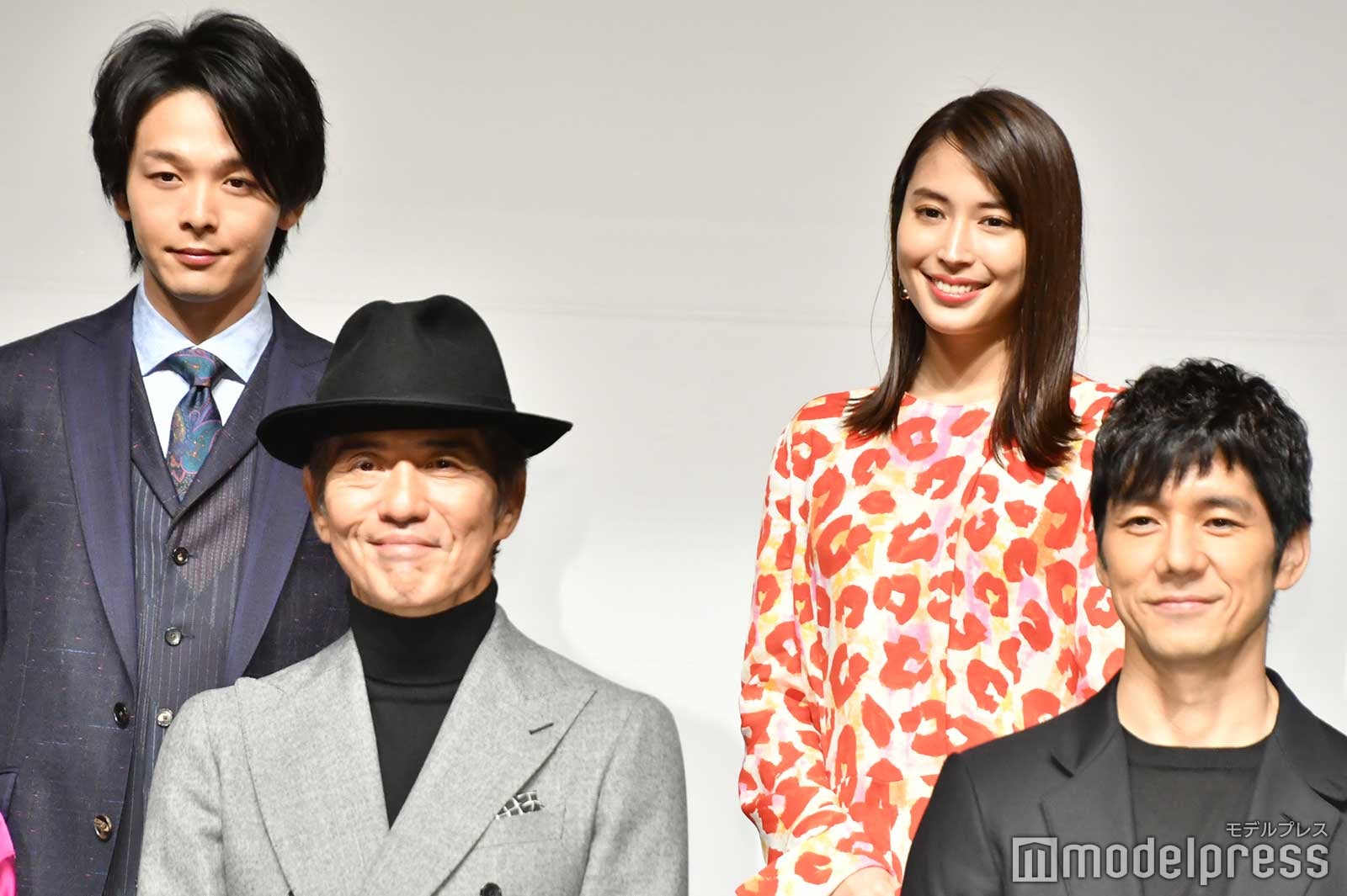 中村倫也、佐藤浩市、広瀬アリス、西島秀俊 （C）モデルプレス
