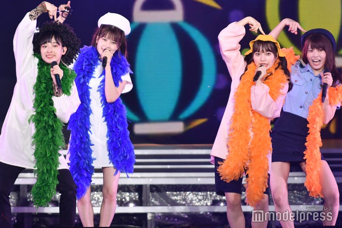 歌田初夏、吉川七瀬、奥原妃奈子、岡部麟「AKB48チーム8全国ツアー ~47の素敵な街へ~ ファイナル神奈川県公演」(C)モデルプレス