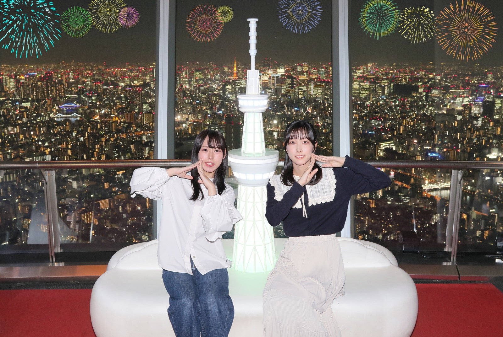 夏限定フォトサービス（イメージ）1枚:1,500円（C）TOKYO-SKYTREE