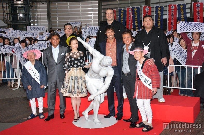 映画「テルマエ・ロマエⅡ」完成披露イベントの模様