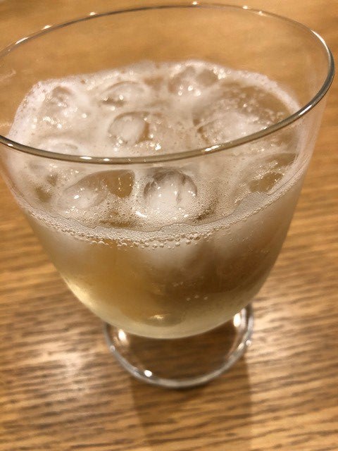 自家製梅酒も、なかなかイケます！（提供写真）