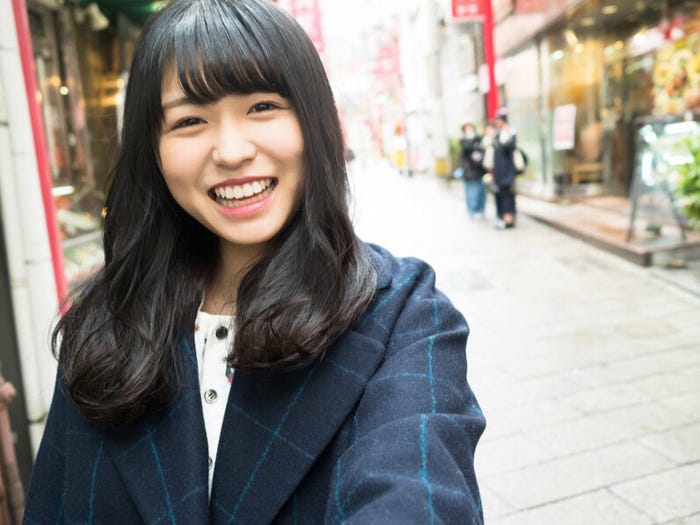 長濱ねる「#長濱ねると長崎デートなうに使っていいよ」(提供写真)