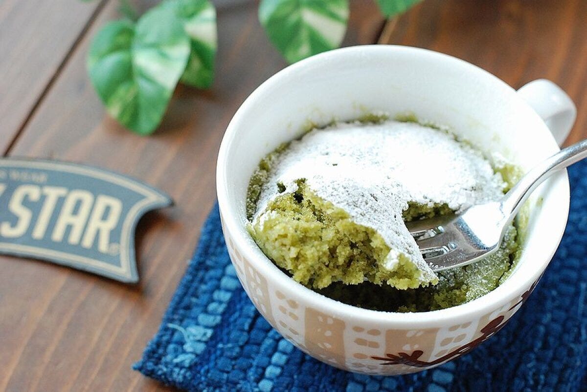 抹茶カップケーキ