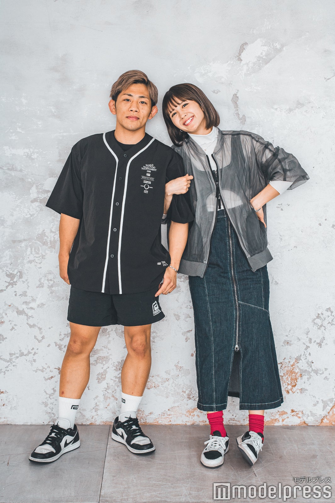 伊藤盛一郎選手、菅原美優選手（C）モデルプレス