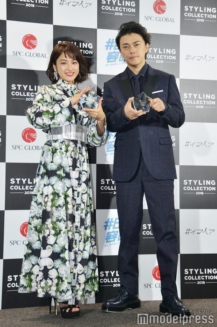 「ベストスタイリングアワード2018」を受賞した平祐奈&勝地涼(C)モデルプレス