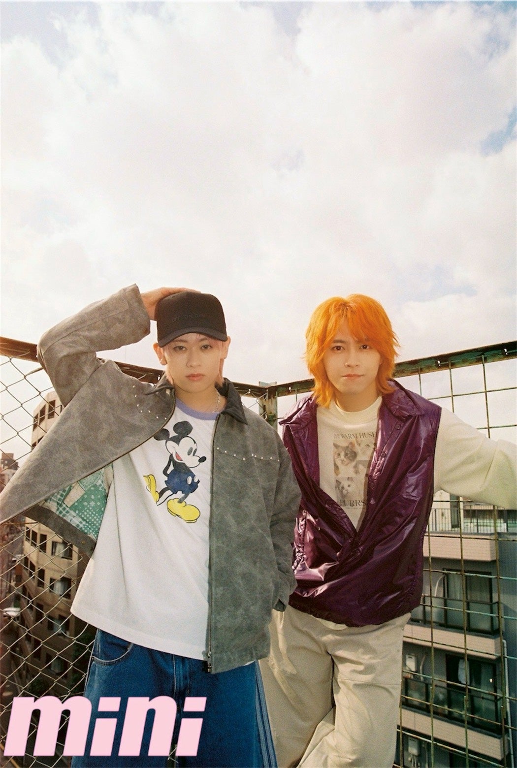 超特急タカシ＆シューヤ「mini」スニーカー特集に登場 “晴れ男”撮影エピソードも