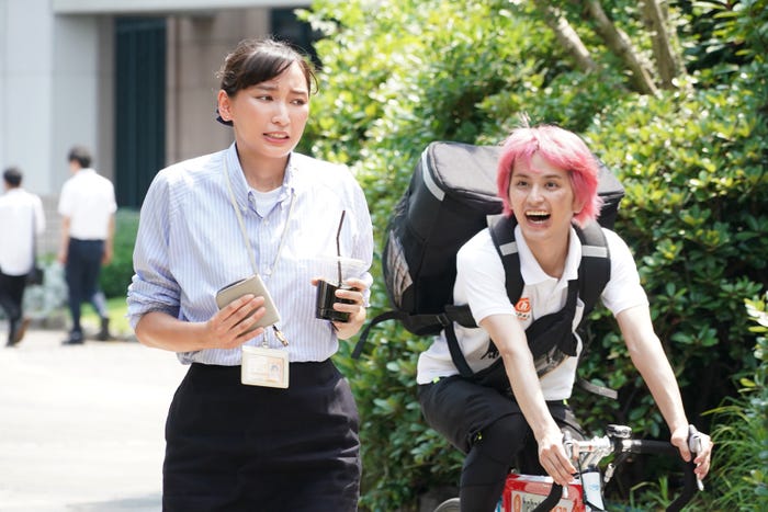 杏・瀬戸利樹/「偽装不倫」第6話より(C)日本テレビ