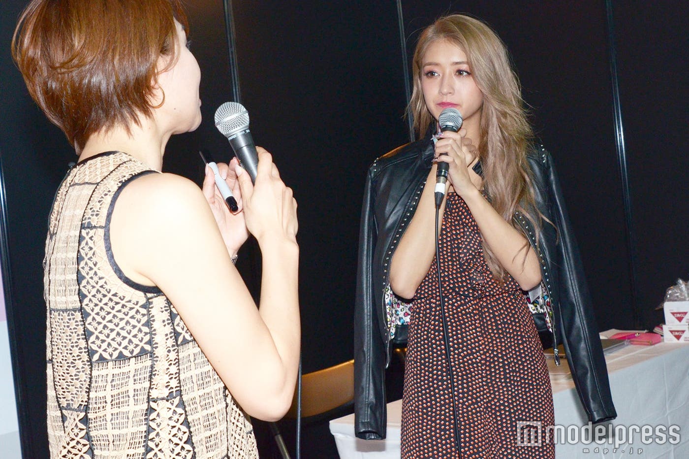 「&she」スペシャルブースに登場したみちょぱ(C)モデルプレス