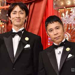 解散説に言及したナインティナイン（左から）矢部浩之、岡村隆史【モデルプレス】