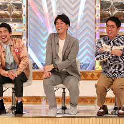 （左から）中尾明慶、宮崎謙介、小木博明（画像提供：関西テレビ）