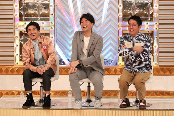 (左から)中尾明慶、宮崎謙介、小木博明(画像提供:関西テレビ)