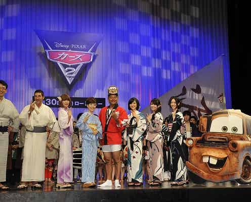 Perfume、はんなり浴衣姿をお披露目!話題作への参加に「光栄」