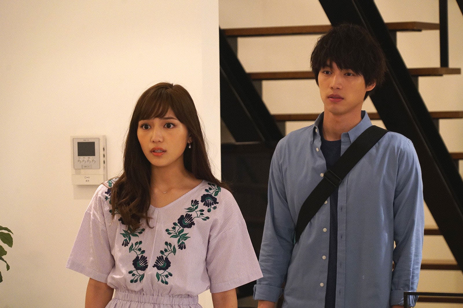 川口春奈、福士蒼汰／「愛してたって、秘密はある。」第8話より（画像提供：日本テレビ）