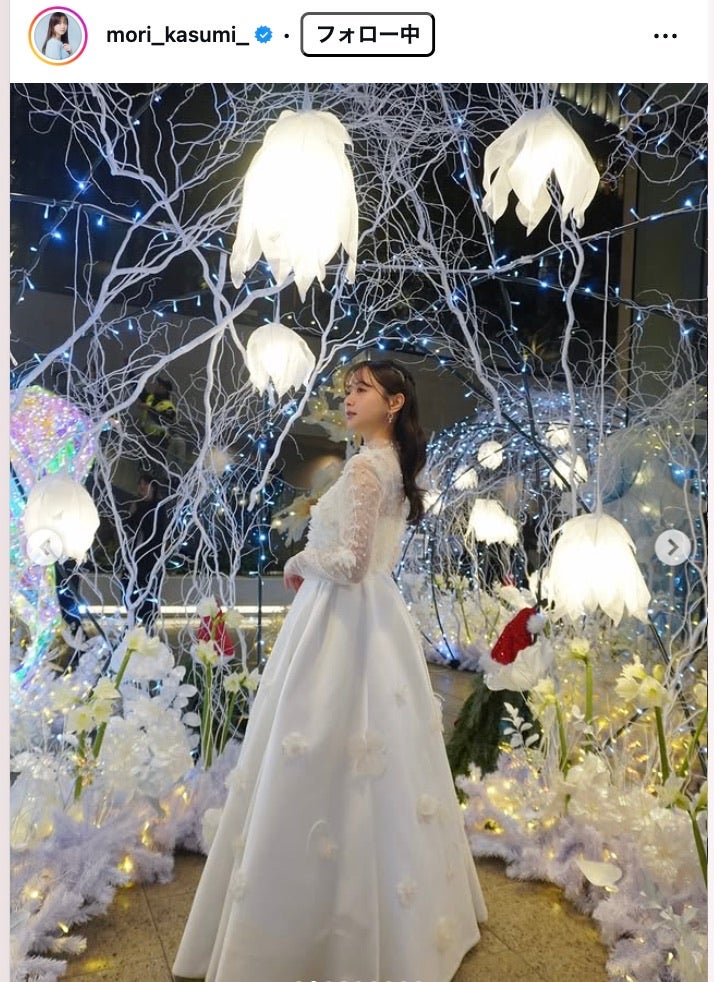 森香澄Instagramより