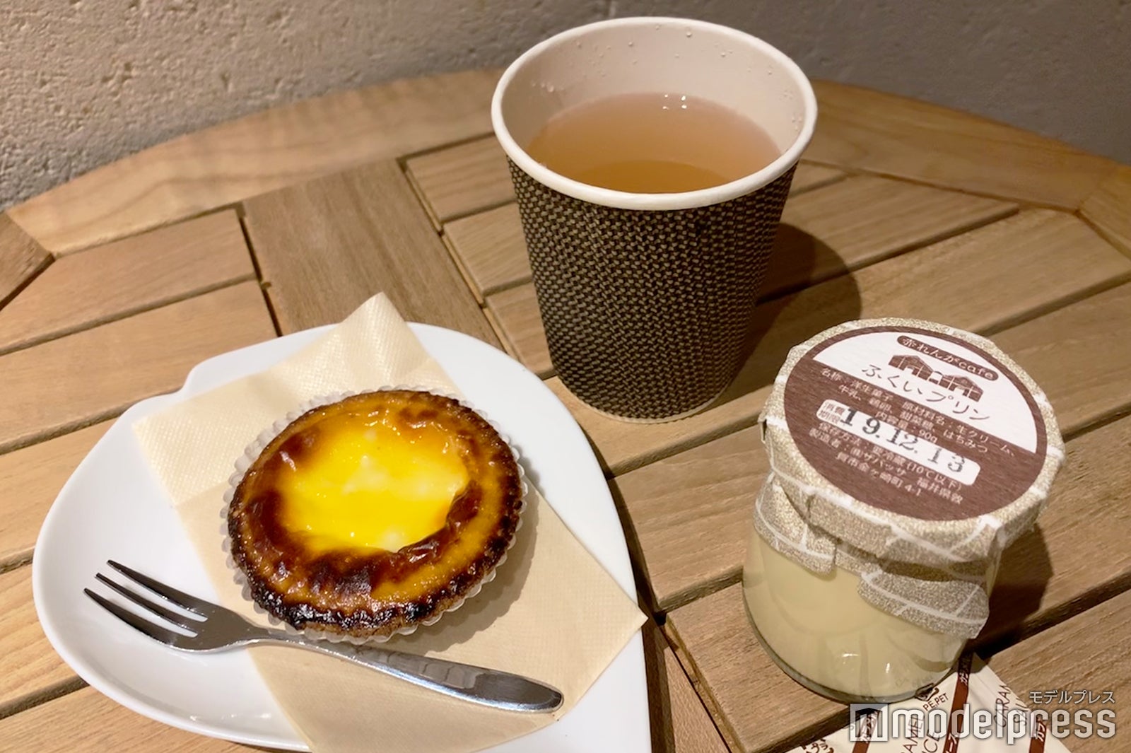 「とんでもなくおいしい！東京に持ち帰りたい！」と石田さんを虜にしたチーズタルト250円（税別）（C）モデルプレス