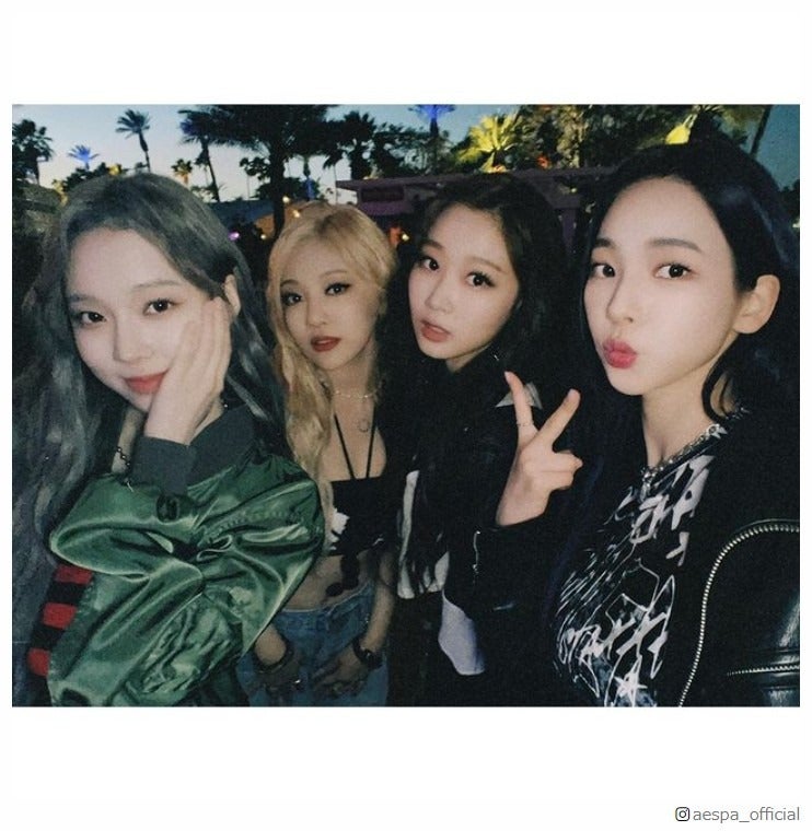 「コーチェラ」出演のaespa、アメリカ到着報告 続々ヘアチェンジで期待高まる「無敵」「最強の4人」