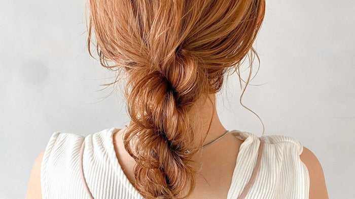 おうちデートでリラックス 可愛くなる簡単アレンジ ミディアムより長い人向け モデルプレス