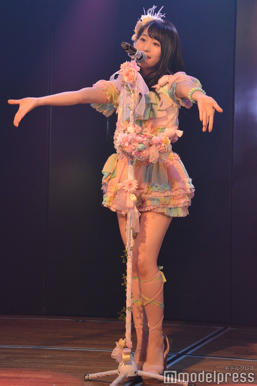 坂口渚沙／AKB48チーム8「その雫は、未来へと繋がる虹になる。」公演 （C）モデルプレス