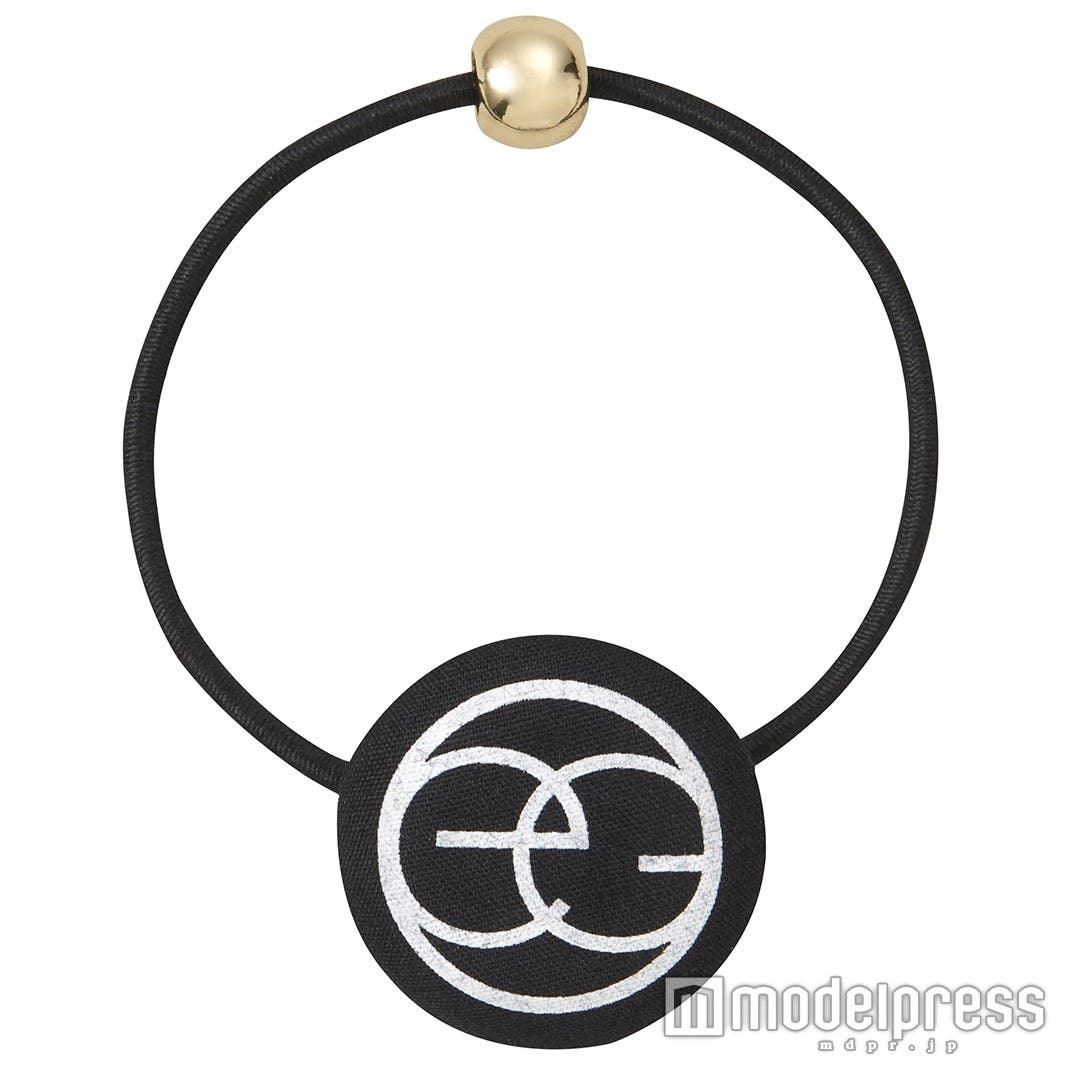 ヘアアクセサリー(ロゴ・ブラック)