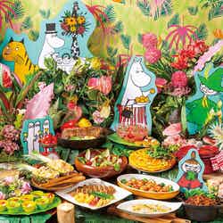 ムーミン ランチ・スイーツブッフェ/画像提供:京王プラザホテル