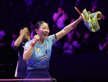 逆転の張本美和！0-2からの執念大逆転勝ちで8強入り 1度マッチポイント握られるも・・・180cm中国新世代選手をフルゲーム激闘の末に撃破