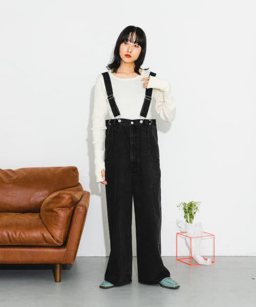 2WAYデニムサロペット/URBAN RESEARCH(提供画像)