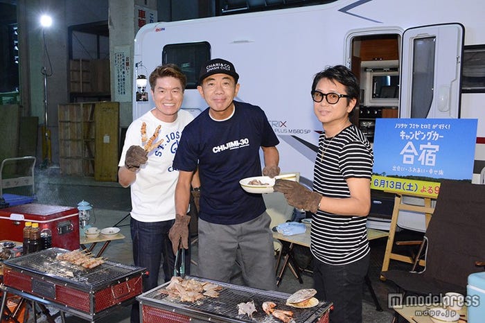 左より:ヒロミ、木梨憲武、藤井フミヤ