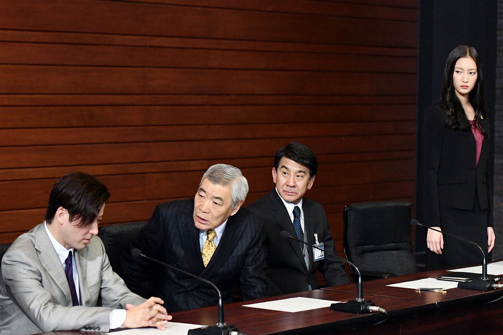 浅野忠信、柄本明、小林陸、菜々緒「A LIFE～愛しき人～」第8話より（C）TBS