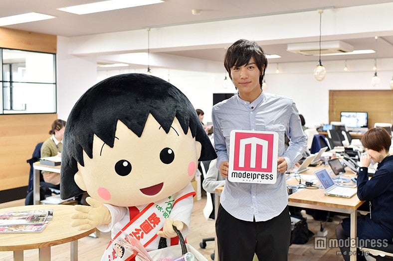 中川大志＆まるちゃんがモデルプレス編集部にやって来た！【モデルプレス】