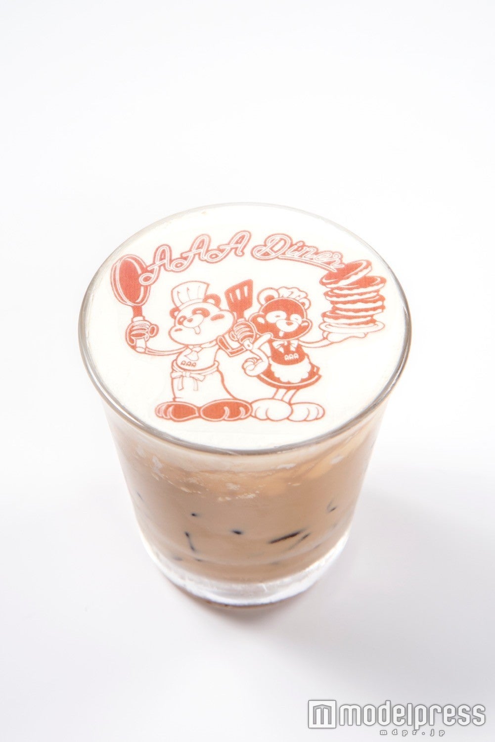 「AAA Diner ラテ」（アイス）￥680