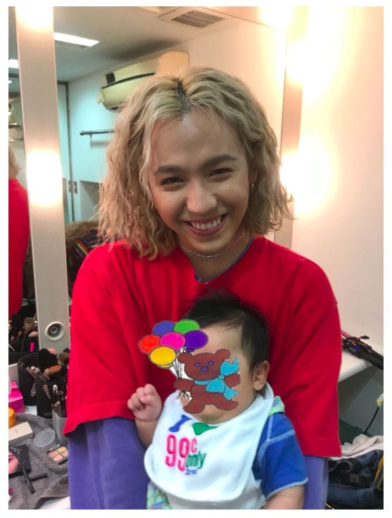 りゅうちぇるとリンクくん/ぺこオフィシャルブログ(Ameba)より